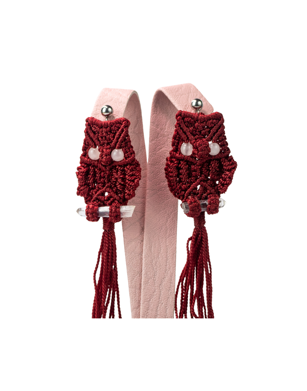 Aretes Búho Ocaso de Rosas