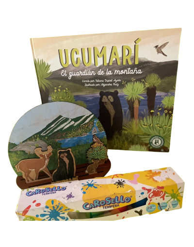 Diorama Ucumarí el guardián de la montaña
