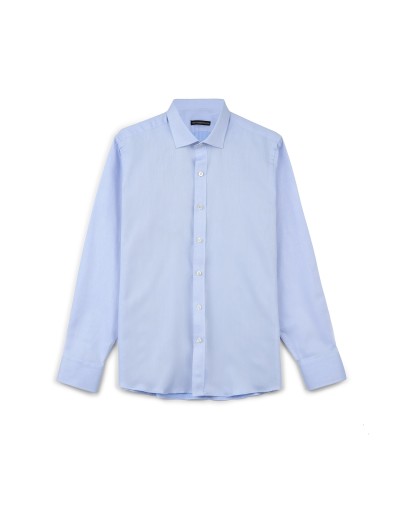 Camisa azul algodón