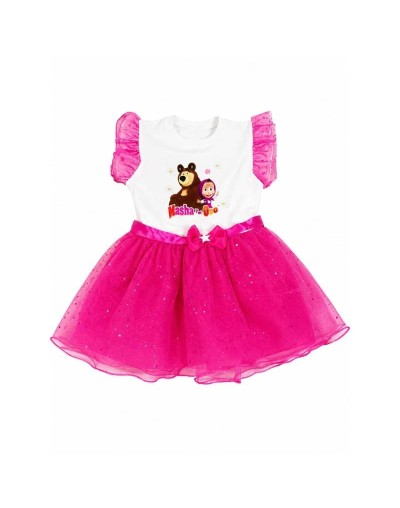 Conjunto Infanti en bestidol con Falda Tutú 