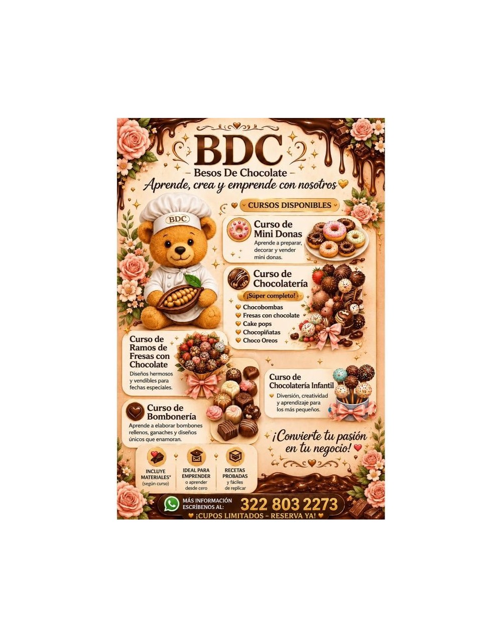 Cursos Chocolateria 