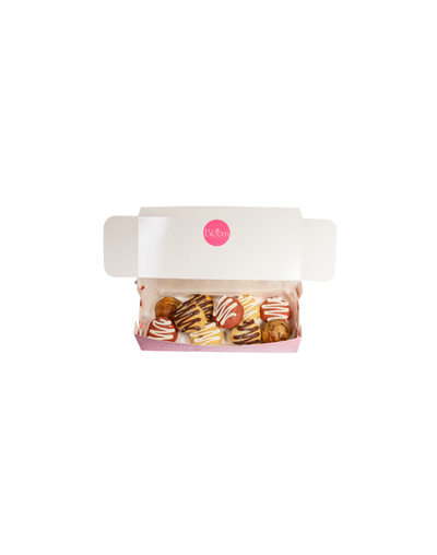 Caja x12 MiniCookies Rellenas Estilo New York 