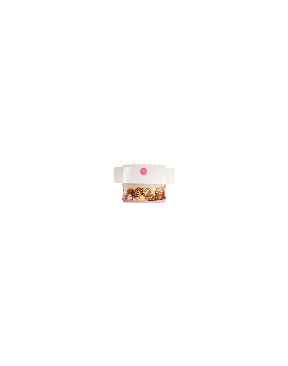 Caja x12 MiniCookies Rellenas Estilo New York 