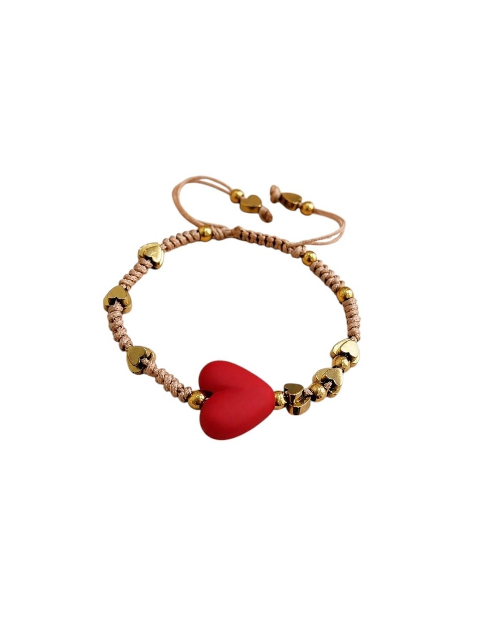 Pulsera Corazón Rojo 