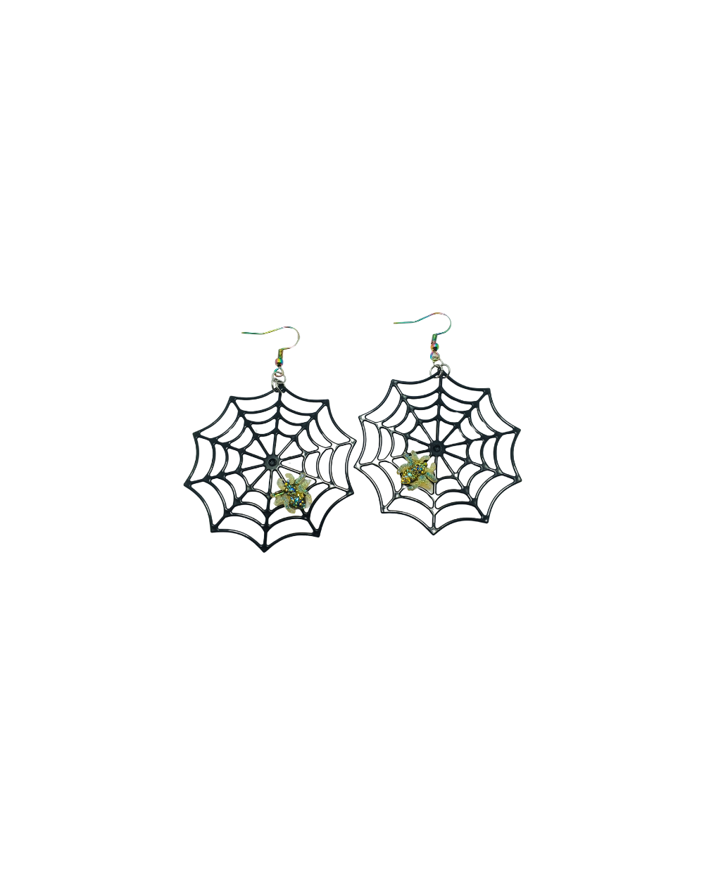 Aretes SpiderWeb Telaraña