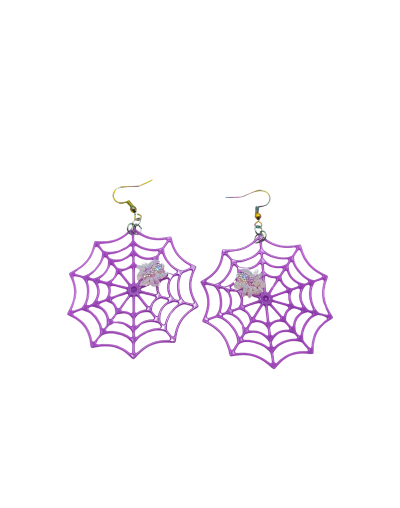 Aretes SpiderWeb Telaraña