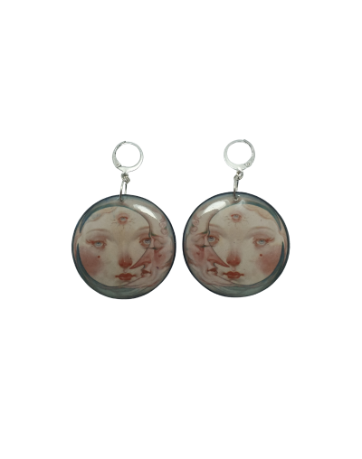 Aretes Personalizables Madera reciclada