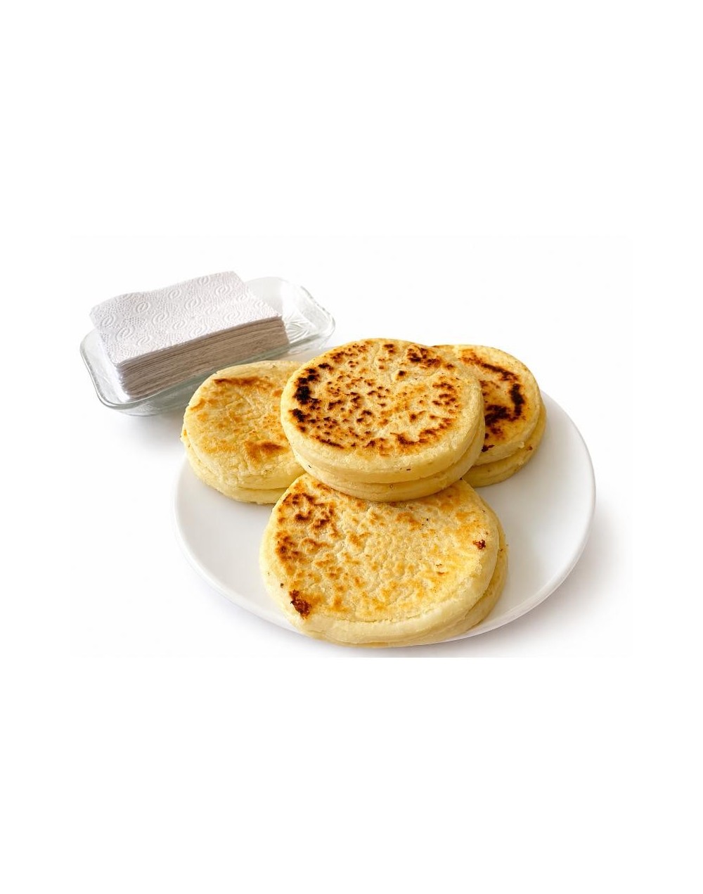AREPA RELLENA DE QUESO X4 UNIDADES