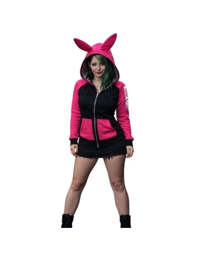 HOODIE MUJER CONEJO