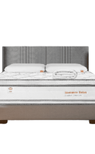 Combo base cama + cabecero + colchón premium superior doble