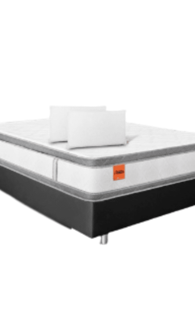Combo base cama + colchón cassata platinium pedic doble
