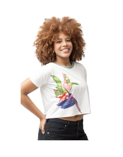 T-shirt Forêt Colibrí