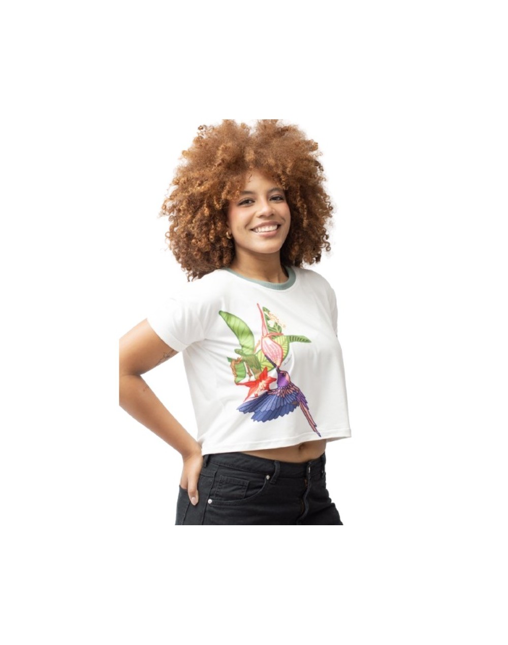 T-shirt Forêt Colibrí