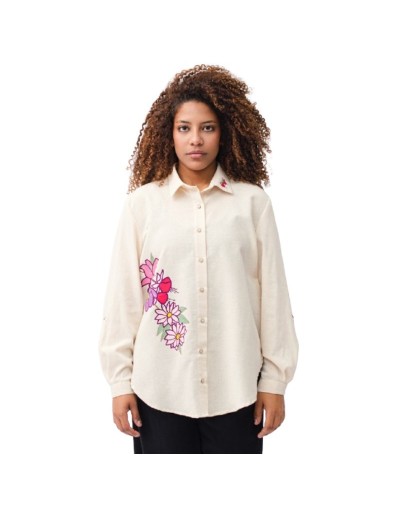 CAMISA ECO FLORES COLOMBIANAS
