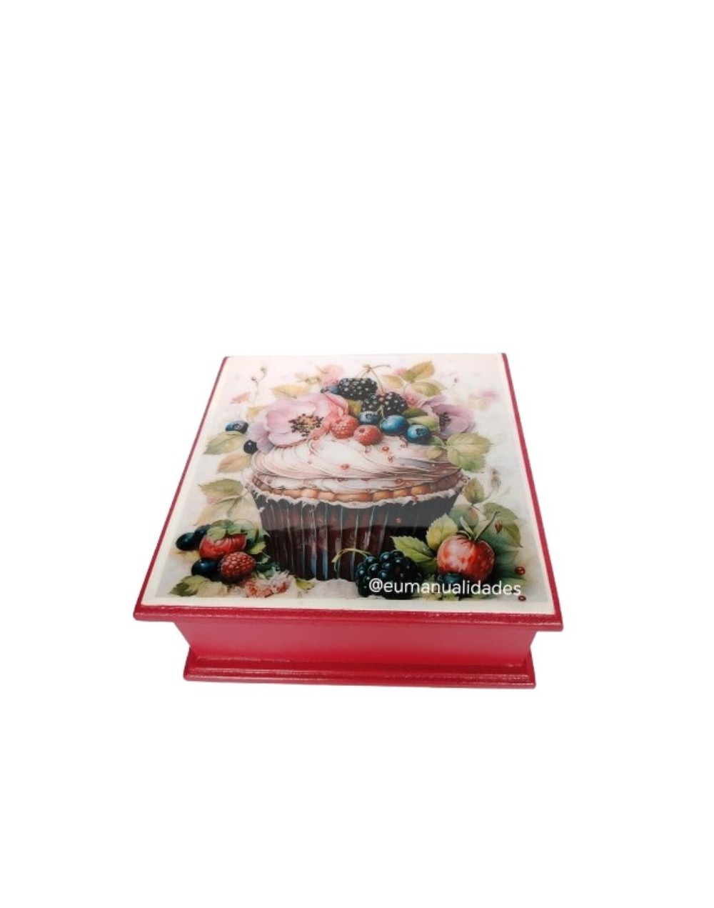 Servilletero cupcake blueberry