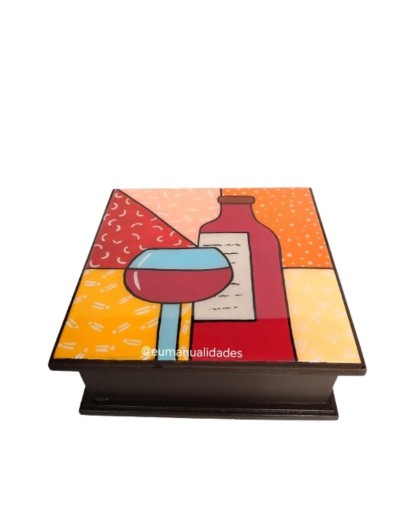 Servilletero copa de vino britto