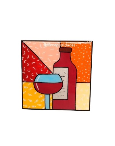 Servilletero copa de vino britto