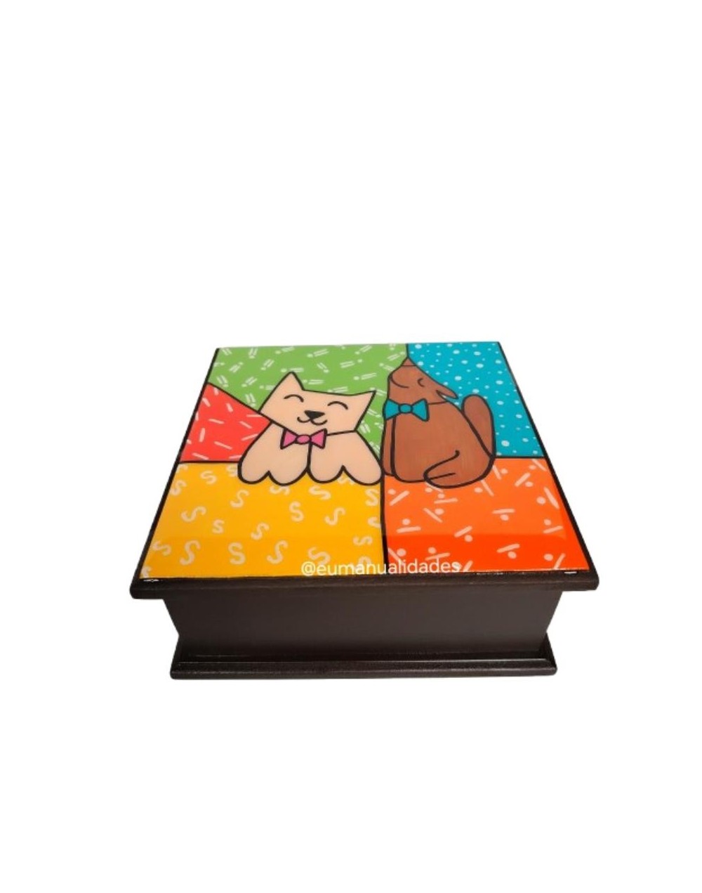 Servilletero gato y perro britto