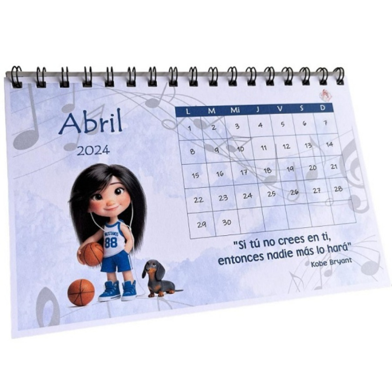 Calendarios personalizados de escritorio