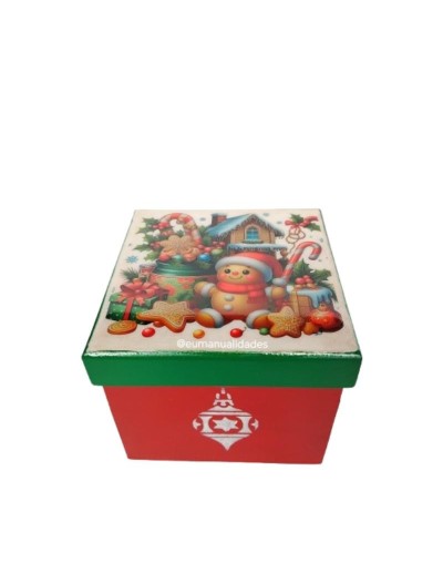 Caja muñeco y galletas jengi