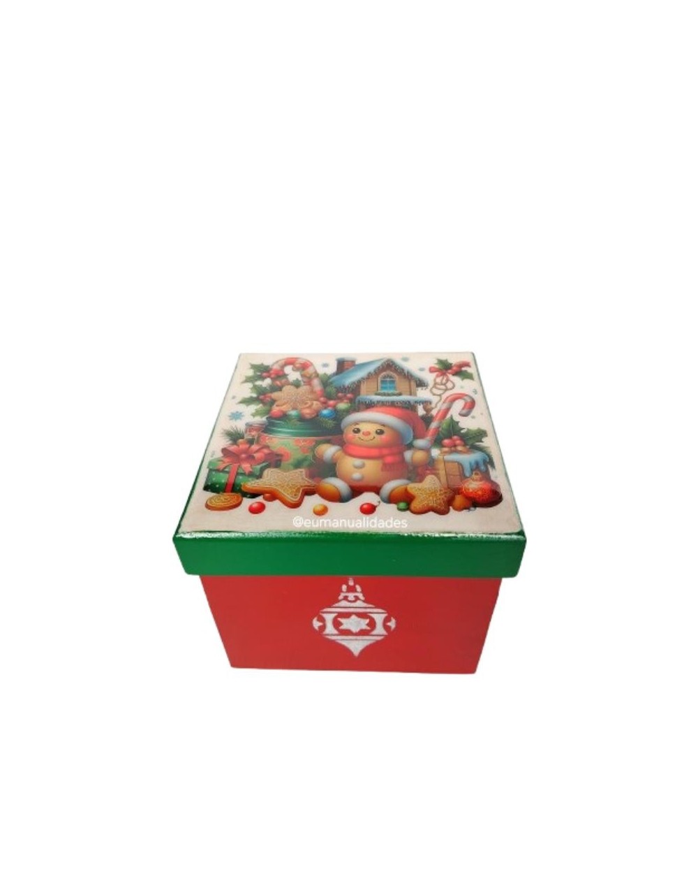 Caja muñeco y galletas jengi