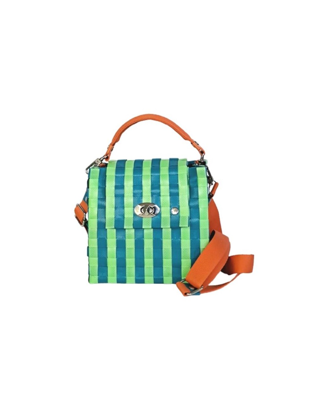 Bolso Monserrate Rayas Bangladesh (Pieza Única)