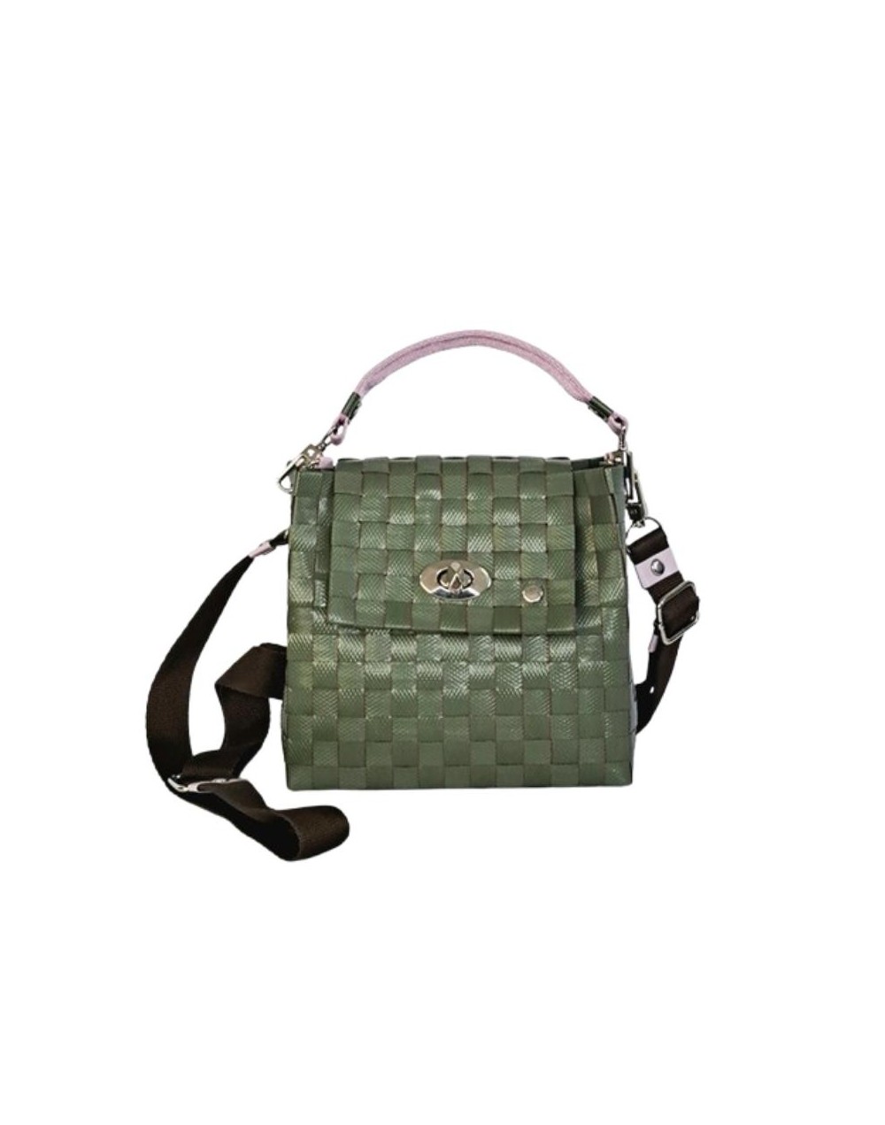 Bolso Monserrate Oliva Pop (Pieza Única)