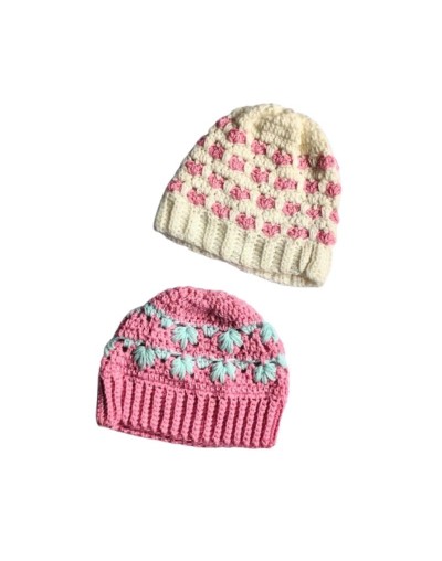 GORROS TEJIDOS ENTRELAZADOS