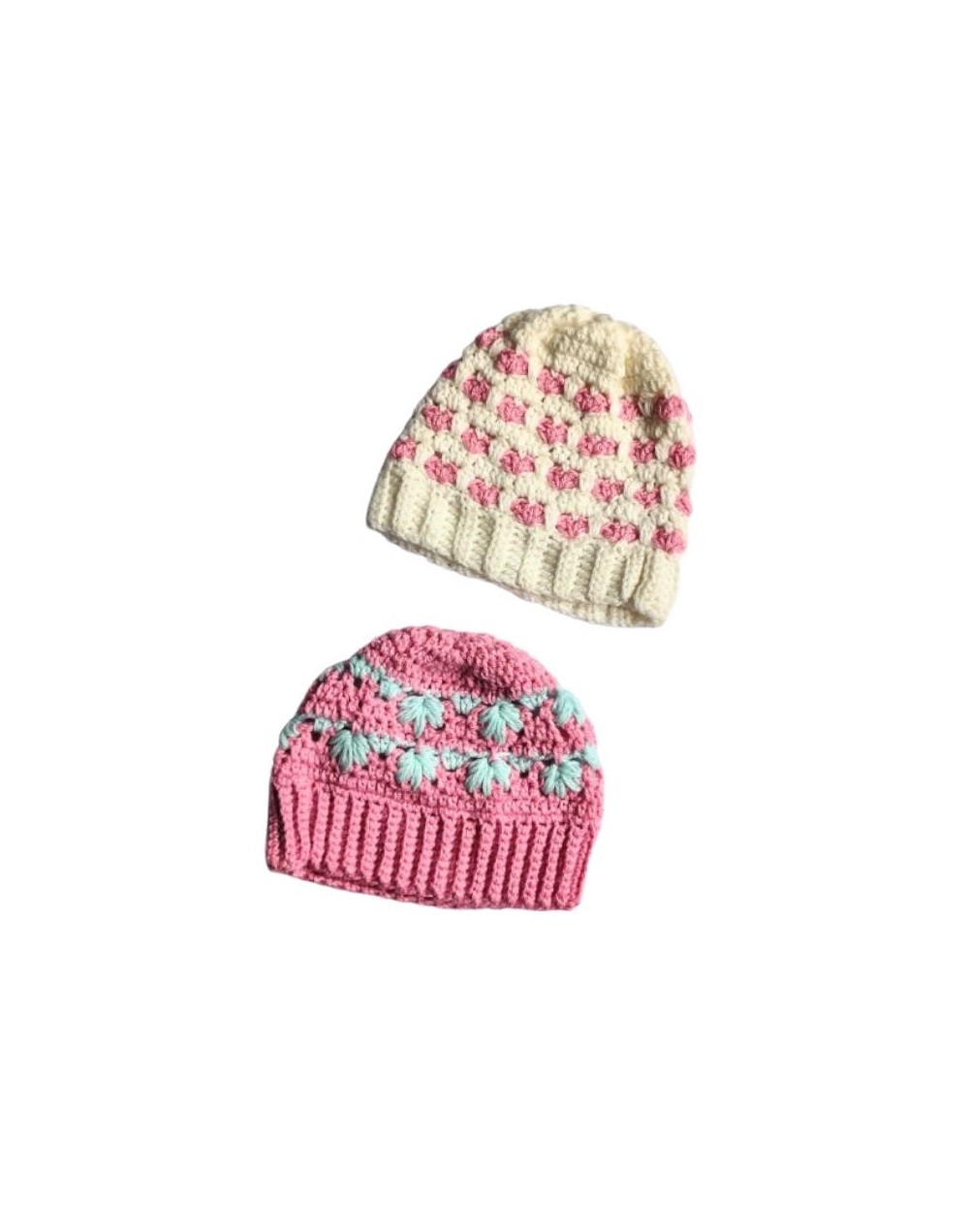 GORROS TEJIDOS ENTRELAZADOS