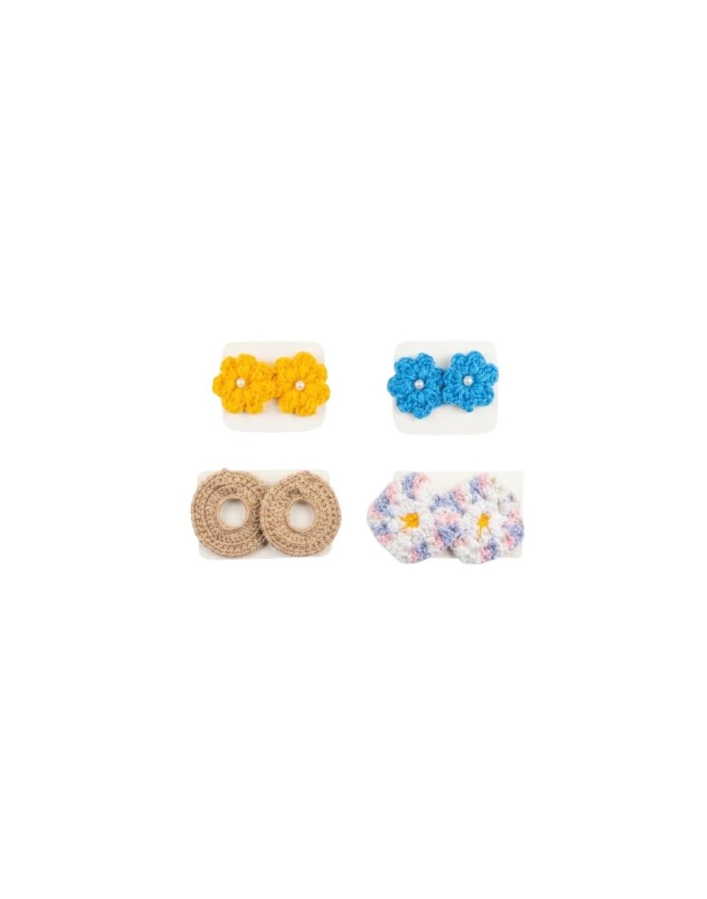 ARETES  TEJIDOS EN TENDENCIA 