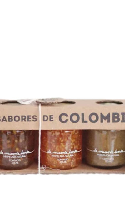 Kit de colombia mermeladas muertelenta surtido 3 und x 32.5 ml