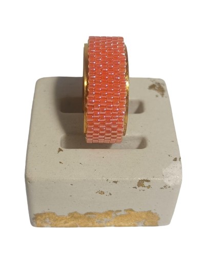 Anillos en Miyuki con base