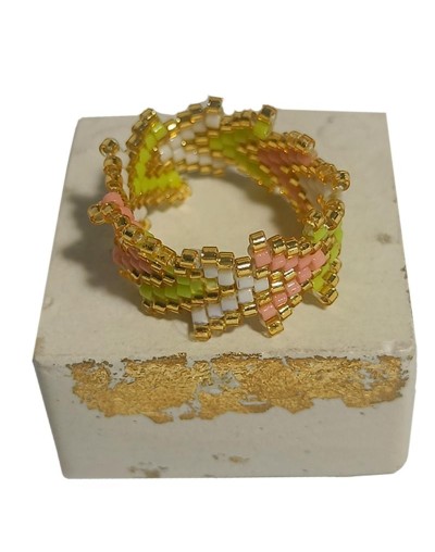 Anillos en Miyuki sin base