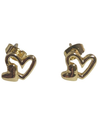Aretes topitos en rodio