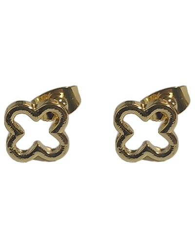 Aretes topitos en rodio