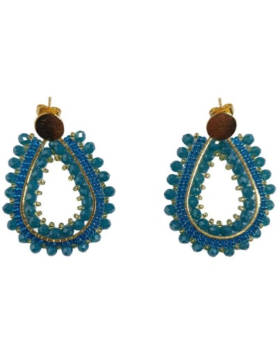 Aretes artesanales Gotas