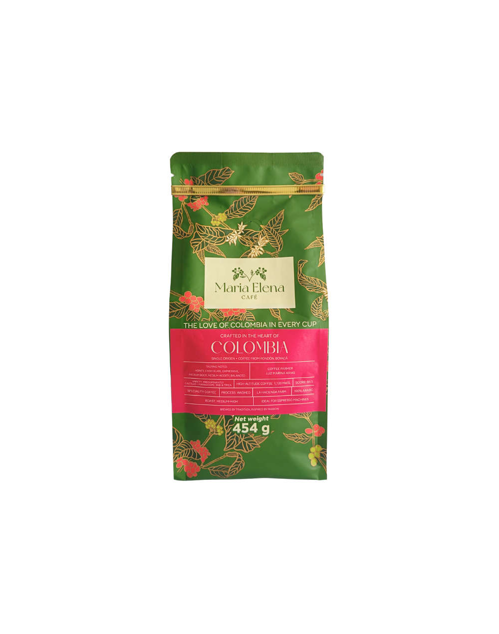 Café de especialidad Rondón, Boyacá · 454 g - MOLIDO