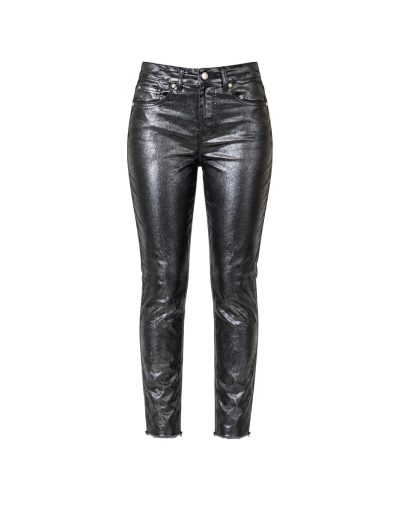 Pantalon Metalizado gris