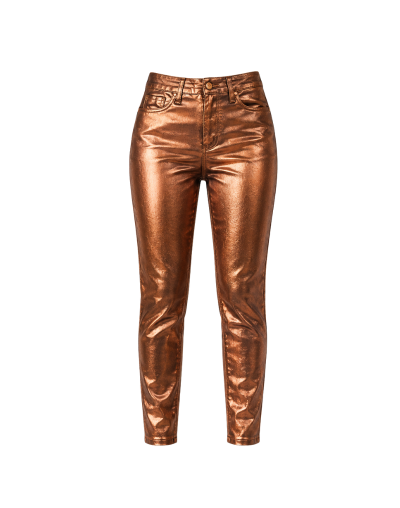 Pantalon: Metalizado cafe