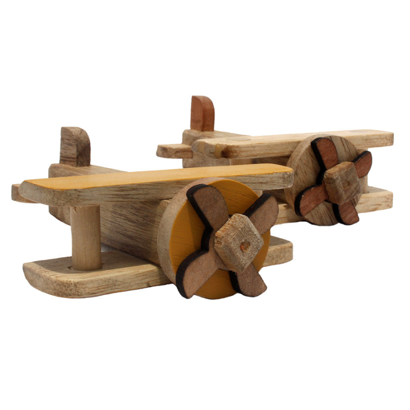 Avión mini camel en madera juguete