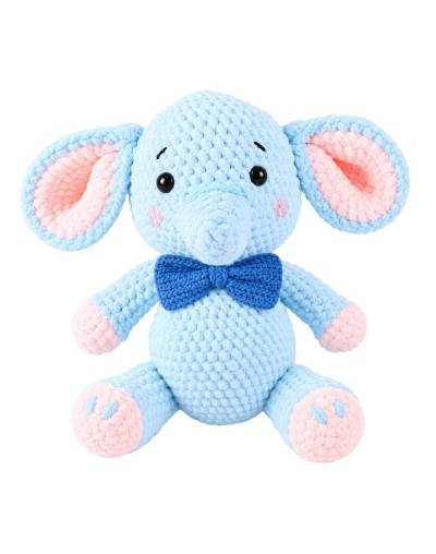 elefante amigurumi
