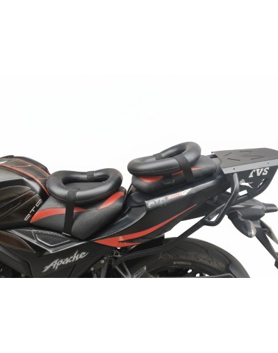 Dos Cojines Neumático Con Correas Para Viajes En  Moto 