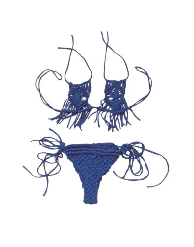 Vestido de baño azul Rey