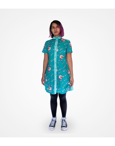 Vestido camisero Old school