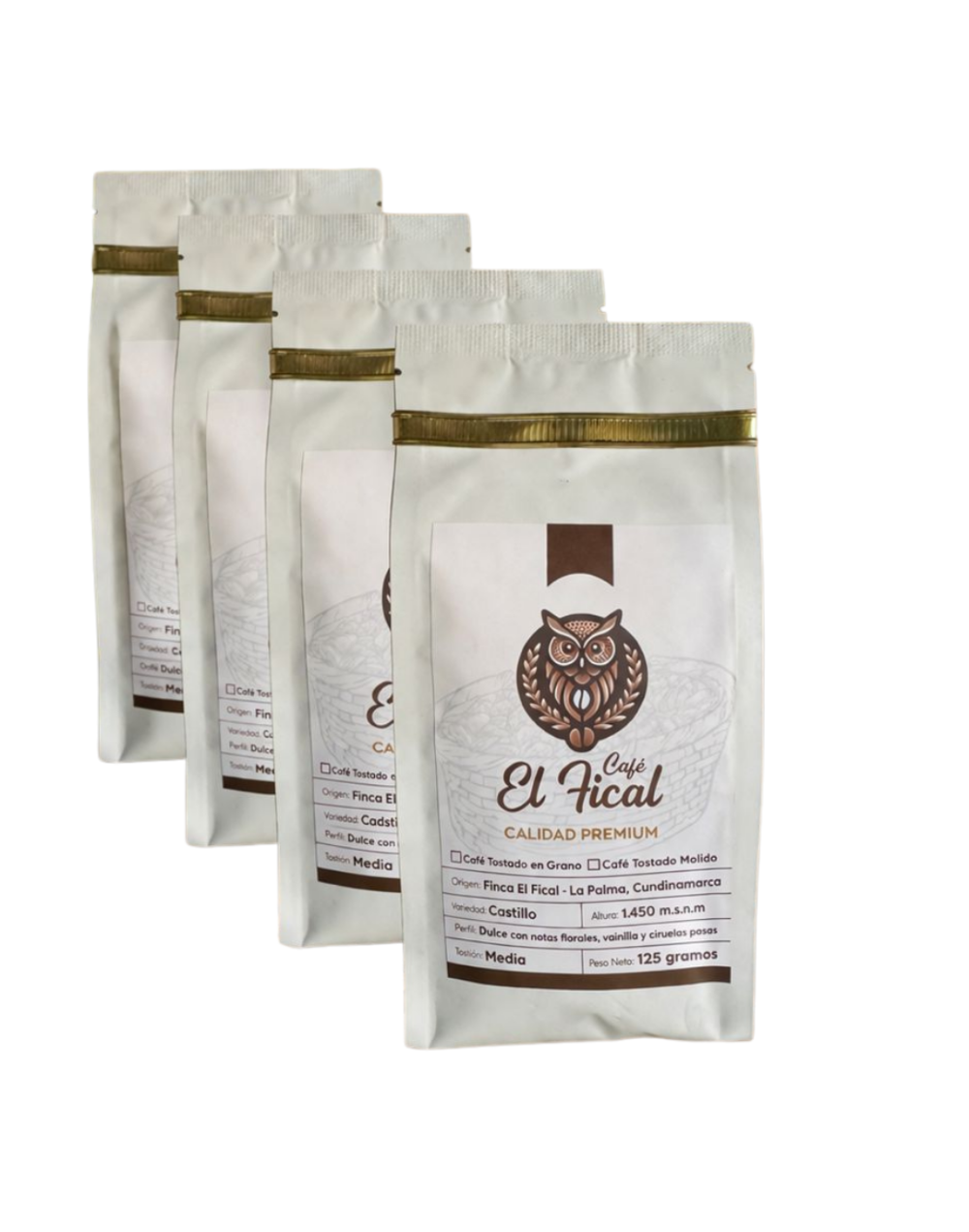 CAFE EN GRANO PREMIUM PEQUEÑO 125GR