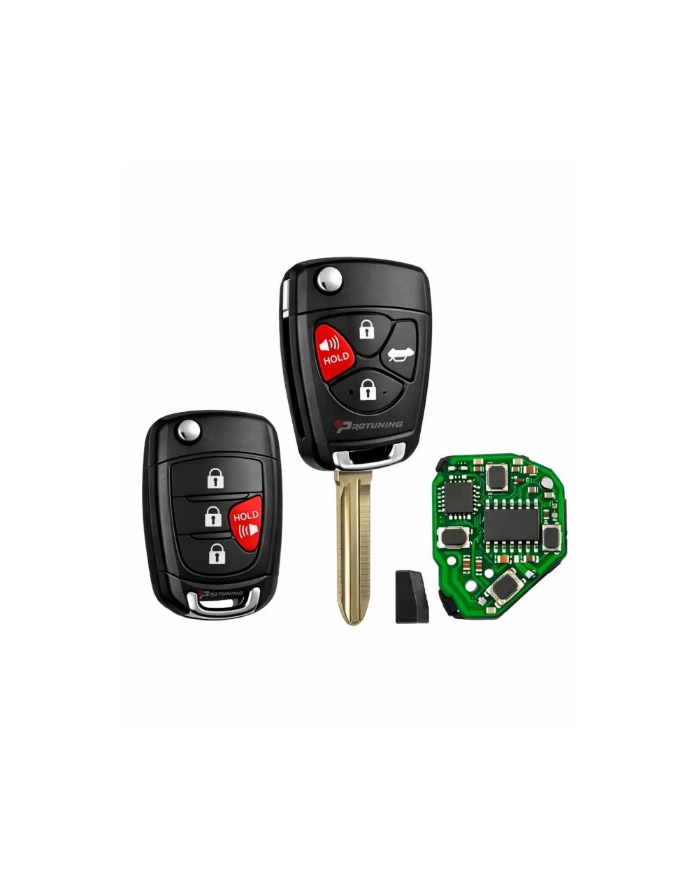 Llave transponder (Llave con chip) para carro