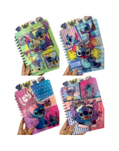 Agenda hologramada argollada 