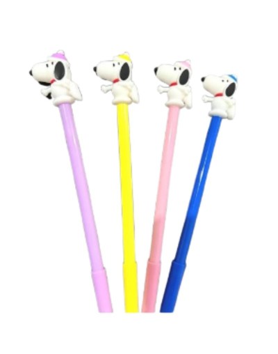 Lapiceros tinta en gel snoopy