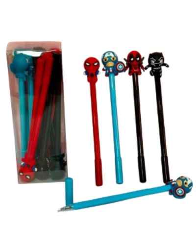 Lapiceros superhéroes