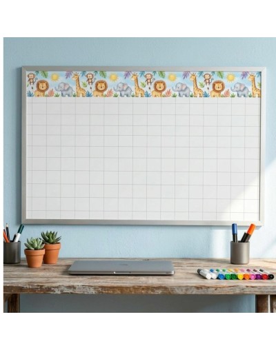 Tablero Borrable Decorado en Vinilo Personalizado